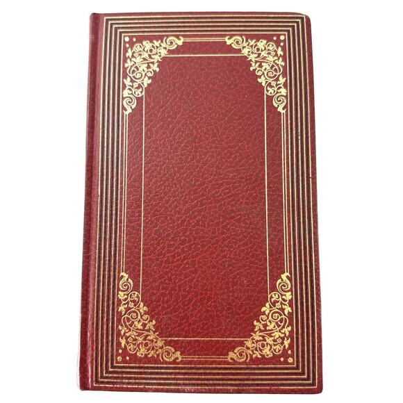 Dennis Wheatley Mayhem in Greece 1973 Heron Edito-Service Red Gilt Book 8x4.75” - Picture 2 of 8